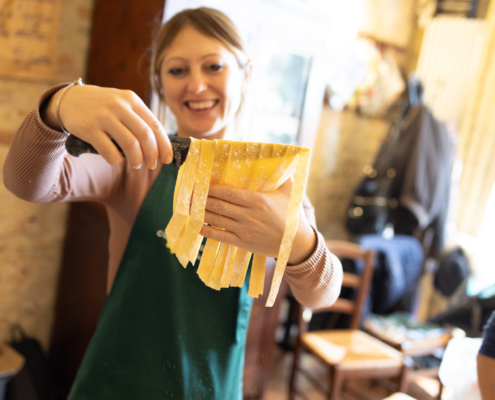 Truffle hunting with truffle cooking class san gimignano
