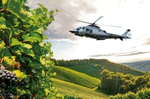 Tour in elicottero su San Gimignano, Chianti, Certaldo, Monteriggioni e Siena con visita in cantina, degustazione di vini e pranzo toscano